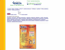 Tablet Screenshot of geneza.eu